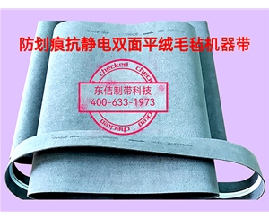 稱(chēng)重機(jī)防刮傷毛氈平帶