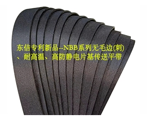 NBB系列無(wú)毛邊高防靜電平帶